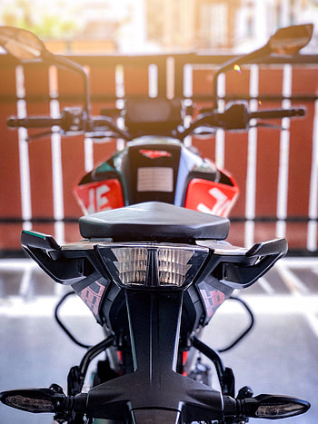 Motorcycles, Lights, Lanterns, Back View, Rear View, Motorcycle, Bike HD phone wallpaper