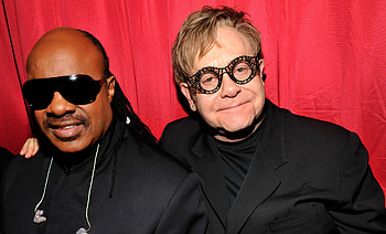 Stevie Wonder, Elton John joke, Snowmobile incident HD wallpaper