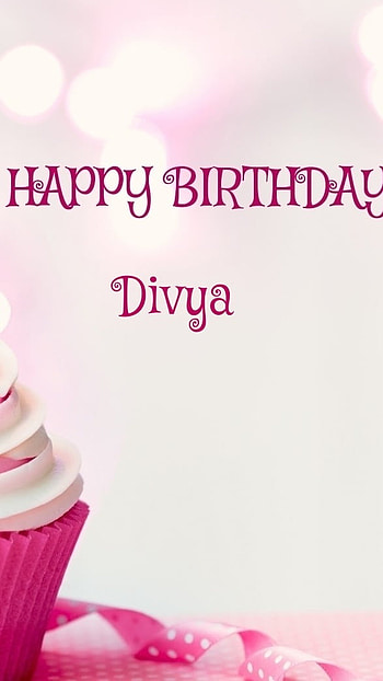 D Name, Pink Theme, divya HD phone wallpaper