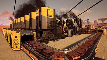 : Satisfactory Video Game Industrial Scene, video game, Satisfactory HD wallpaper
