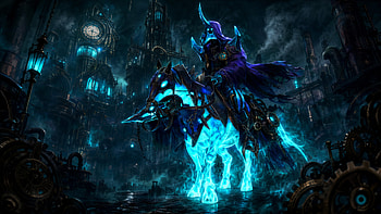 Abaddon — Abyssal Horseman, Abaddon (DotA 2), Dark Fantasy HD wallpaper