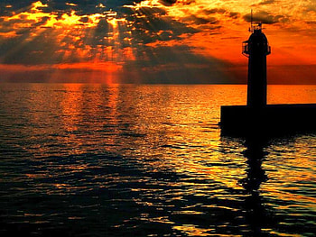 Dark Sunset, cool HD wallpaper