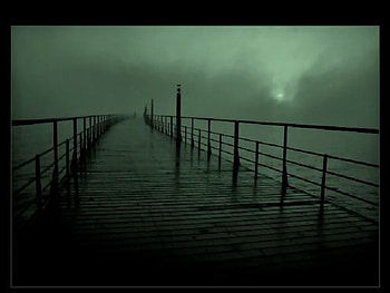 meeting, sea, dark HD wallpaper