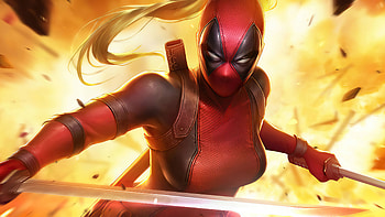 Lady Deadpool Comic - Art, Comic, Lady Deadpool HD wallpaper