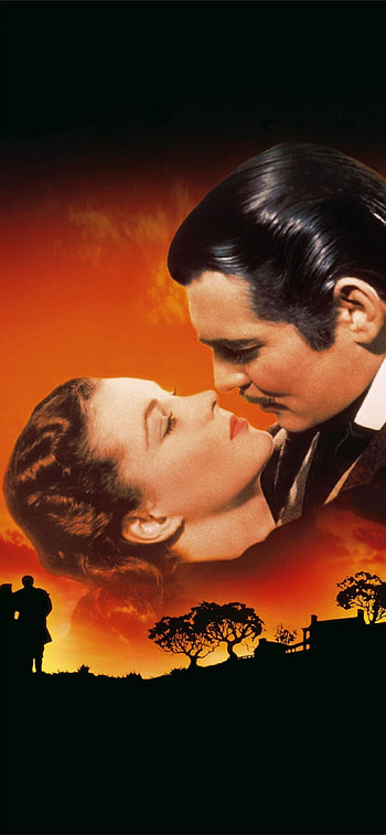 Vivien Leigh, Clark Gable HD phone wallpaper