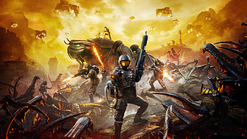 Starship Troopers Extermination, starship-troopers-extermination, games, 2024-games, ps5-games, ps4-games, pc-games, nintendo-switch, xbox-one-games, xbox-games, video-games HD wallpaper