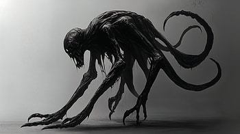 Void Walker: A Stunning Sci-Fi, Sci Fi, Void Walker, monster, horror, dark art HD wallpaper
