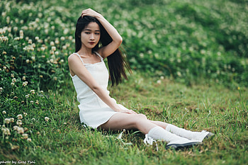 Woman, Asian, Girl HD wallpaper
