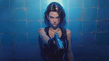 Jill Valentine Resident Evil 2024, resident-evil, games, 2024-games, artwork, art, digital-art, ai, video-games HD wallpaper