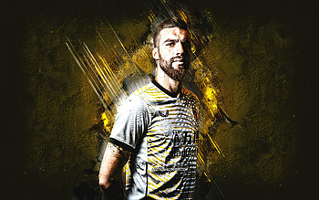 Jose Sa, Wolverhampton Wanderers FC, Portuguese soccer player, goalkeeper, orange stone background, soccer, Premier League, England HD wallpaper