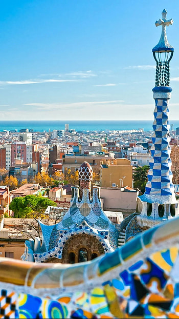 Barcelona city theme, Mobile backgrounds, Digital ry HD phone wallpaper
