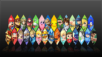Super smash bros 4 characters HD wallpaper