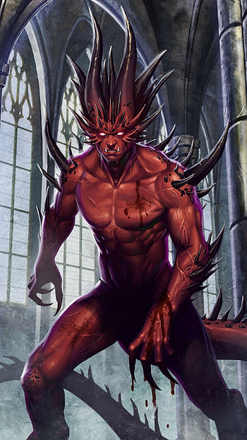 Devil, Devil King, Red Demon Devil HD phone wallpaper