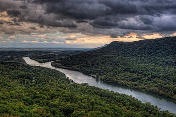 Tennessee River Gorge, Natural beauty, Conservation trust, Scenic views HD wallpaper