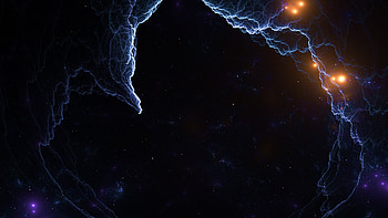 Wild Fire Electrical Distrubance , artist, artwork, digital-art, deviantart, digital-universe, lightning HD wallpaper