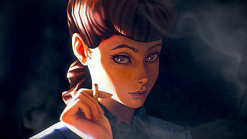 Rachael, Blade Runner, Artstation Rachael HD wallpaper