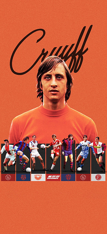 Johan Cruyff, art, facial expression HD phone wallpaper
