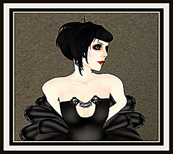 Prominent Goth~, gothic, painting, prominent, goth, beauty HD wallpaper