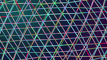 Abstract Triangular Helix Geometry, abstract, geometry, artist, artwork, digital-art HD wallpaper