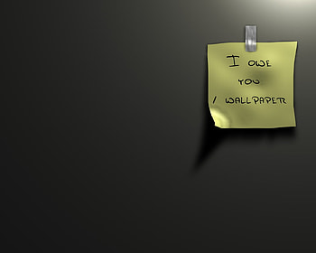 i owe you..., black, dark HD wallpaper