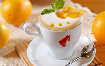 Orange souffle, sweet, souffle, dessert, fruit, cup, orange, food, spoon HD wallpaper