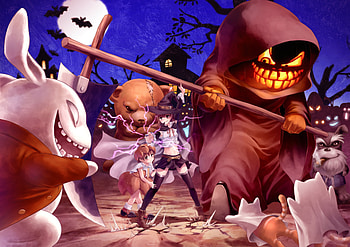 Halloween, to aru majutsu no index, misakamitoko, misaka mikoto, to aru kagaku no railgun, last order HD wallpaper
