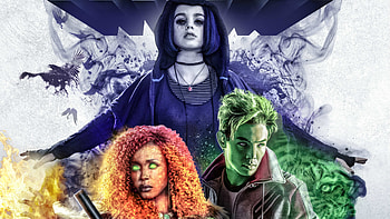 Beast Boy Raven And Starfire In Titans 2018, beast-boy, raven, starfire, titans, tv-shows HD wallpaper