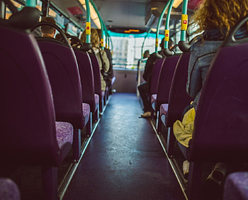 In the bus, Transport, Travel, Rest, Bus, Seats HD wallpaper