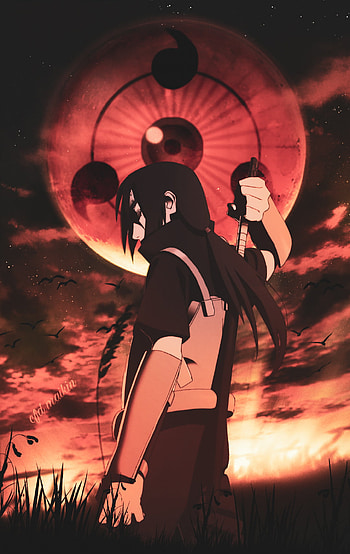 Itachi, naruto, uchiha HD phone wallpaper