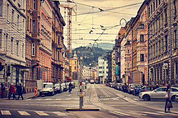 Cities, Architecture, City, Austria, Street, Innsbruck HD wallpaper