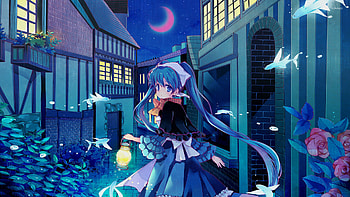 Hatsune Miku, Vocaloid character, Anime HD wallpaper