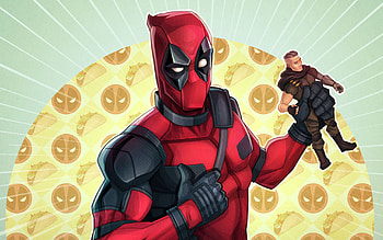 Deadpool 2, cable, toy, fan art, movie HD wallpaper