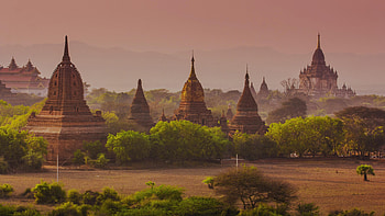 Burma landscapes, Cultural heritage, Southeast Asia charm, Historical sites HD wallpaper