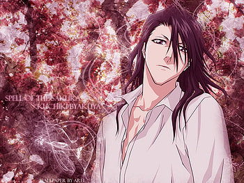 Spell of the Sakura, bleach, pink, byakuya, harmony, kuchiki HD wallpaper