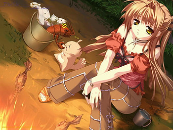 Camping Girl, girls, anime HD wallpaper