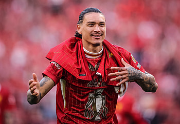 : Darwin Núñez Shines for Liverpool F.C. in the Premier League, soccer, Premier League, Liverpool F.C. HD wallpaper