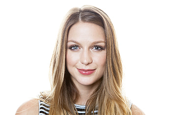 Melissa Benoist, smile, juicy lips, 2018 HD wallpaper