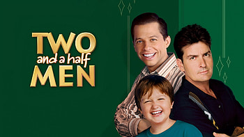 Two and a Half Men, Hilarious sitcom, Charlie Harper's antics, Beachfront Malibu HD wallpaper