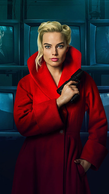 Margot Robbie, screensaver, Celeb sensation, Digital glam HD phone wallpaper