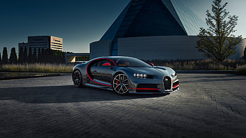 Bugatti Chiron CGI HD wallpaper