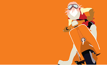 Haruko Haruhara, Anime character, Quirky style, Unforgettable presence HD wallpaper