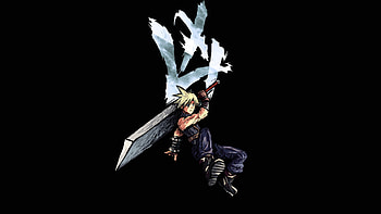 Epic Cloud Strife with Buster Sword - Final Fantasy VII, video game, Final Fantasy VII, Final Fantasy, Cloud Strife, Buster Sword HD wallpaper