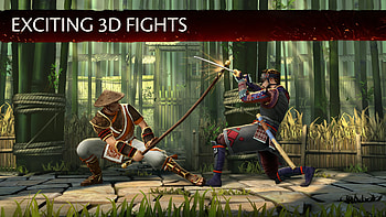 Shadow Fight 3 - Intense Duel Scene, video game, Shadow Fight 3 HD wallpaper