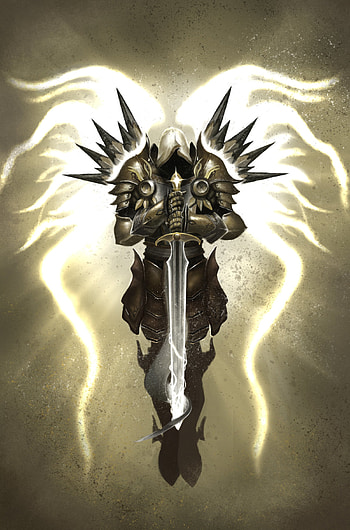 ... ShidiwenBrown Tyrael, Archangel of Justice. by ShidiwenBrown HD phone wallpaper