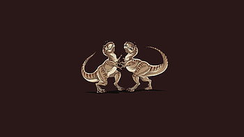 Vector, , Drawing, Animal, Dinosaur HD wallpaper