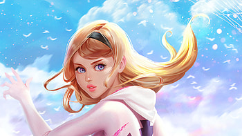 Gwen Artwork, gwen-stacy, gwen, superheroes, deviantart HD wallpaper