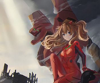 Asuka Langley Sohryu, Asuka Langley Sohryu, Evangelion Unit-02, Anime, Neon Genesis Evangelion HD wallpaper