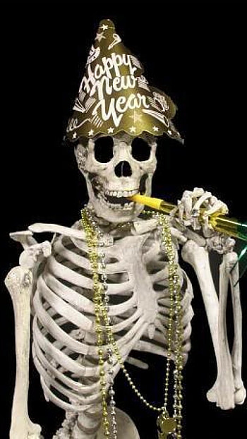Skeleton, Happy Skeleton HD phone wallpaper