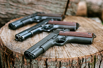 Colt 1911, classic, pistol, Colt, weapon, gun, 1911 HD wallpaper