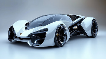 Lamborghini Futuristic Concept Car – Stunning Showcase, Lamborghini, concept car HD wallpaper